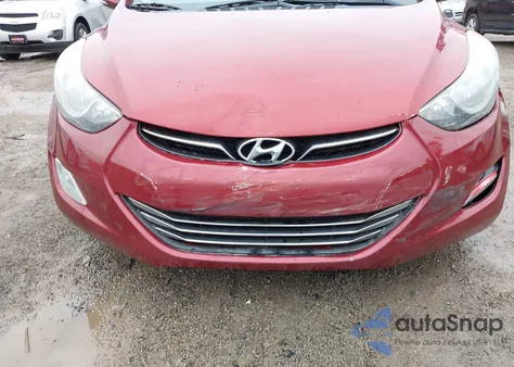 2013 Hyundai Elantra Limited from USA, damaged, VIN 5NPDH4AE0DH326952